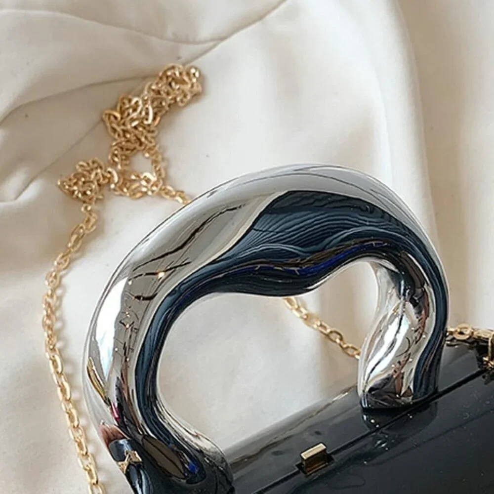 N/A acrylic clutch